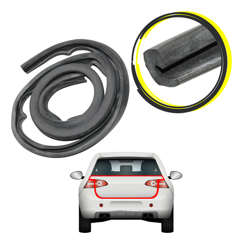 Borracha Porta Malas Capo Do Motor 147 Spa 76 84