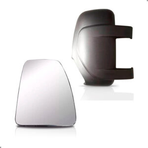 Kit Capa Retrovisor Master 2013 A 2025 Braço Curto + Lente