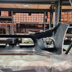 Parachoque Dianteiro Hilux 2016 A 2018 Cabine Simples Avaria Branco