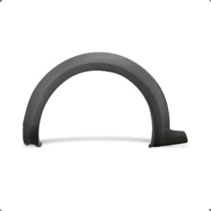 Kit Moldura Vão Roda E Polaina Esquerdo Strada 2014 A 2019 Preto