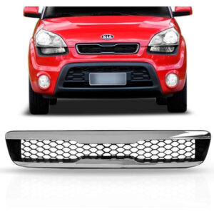 Grade Kia Soul Friso Cromado Superior 2010 2011 2012 Cromado