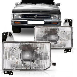 Farol Dianteiro Pathfinder 92 93 1994 1995 Cromado 1ª Linha - Direito/passageiro