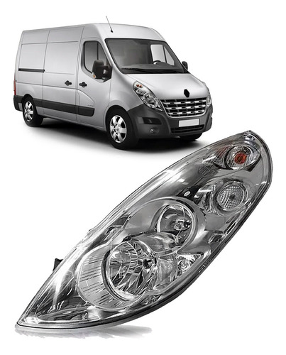 Farol Master 13 A 2022 Manual Elétrico Sem Auxiliar 1ª Linha Esquerdo/motorista