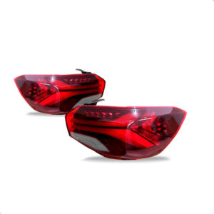 Jogo Lanternas + Kit Milha Drl Onix Sedan C/ Led 2020 A 2025 Direito Vermelho