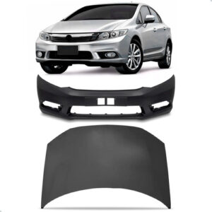 Capo E Parachoque Honda New Civic 2012 A 2016