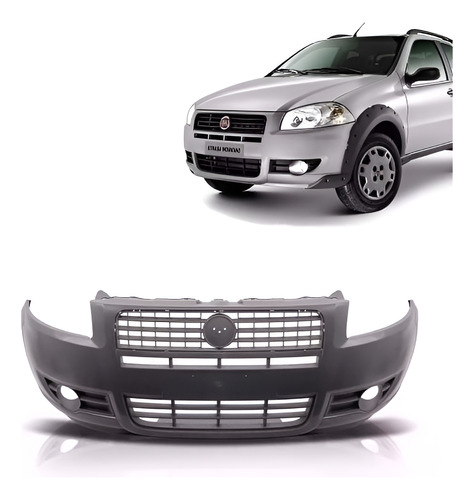 Envolvente Dianteiro Strada Working 2009 A 2013 1a Linha