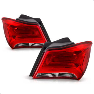 Par Lanterna Traseira Onix 2017 2018 2019 Vermelho