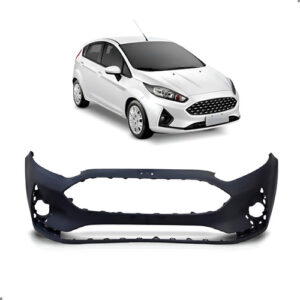 Parachoque Dianteiro Para Fiesta 2018 2019 Preto