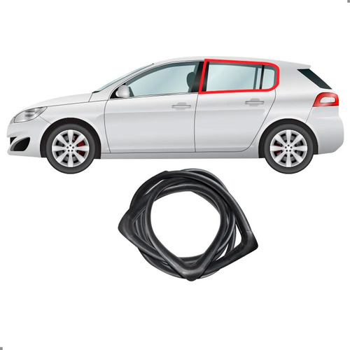 Guarnicao Janelas Laterais Fixa Vidro Curvo Kombi 1200 1500