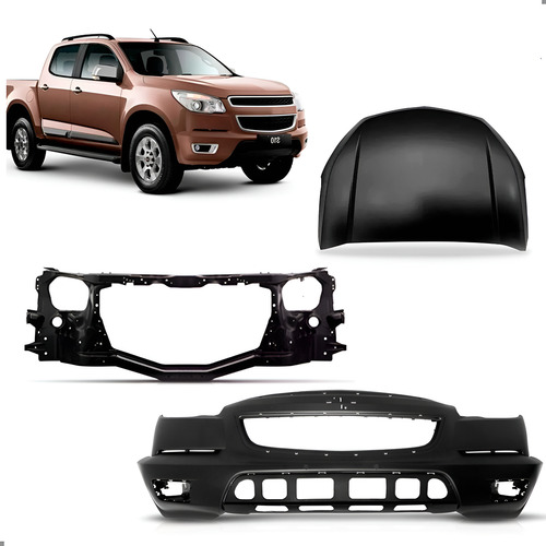 Kit Frente Para Pickup S10 2022 2023 2024 Capo E Painel