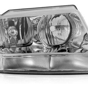 Farol Grand Cherokee 1999 A 2001 Cromado 1ª Linha Direito/passageiro