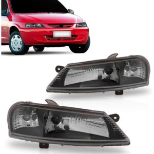 Par Farol Celta  99 00 01 02 03 04 05 06 Máscara Negra Direito E Esquerdo