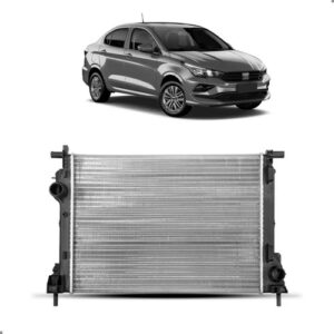 Radiador Para Fiat Cronos 2017 A 25 1.0/1.3/1.8 Manual/auto.