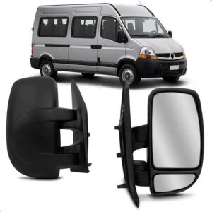 Par Retrovisor Para Renault Master 2003 A 2012 Fixo