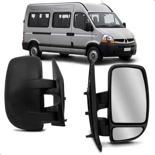 Par Retrovisor Para Renault Master 2003 A 2012 Fixo