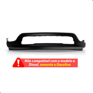 Kit Spoiler Para Jeep Compass 2017 A 2021 Com Grade Preto