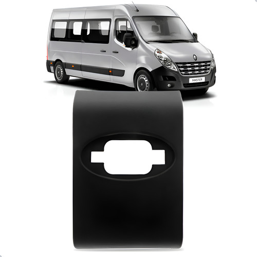 Friso Lateral Coluna Menor Master 2013 A 2024 Com Furo Preto