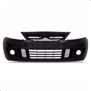 Parachoque Para Citroen C3 2009 A 2012 Guias E Painel Sem Ar Preto