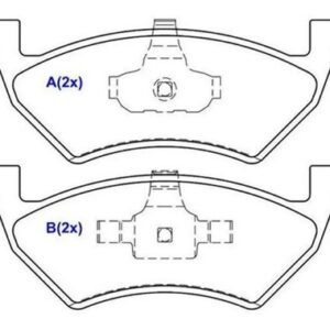 Pastilha Dianteira Up 1.0 12v 2014 Em Diante Mega Desconto