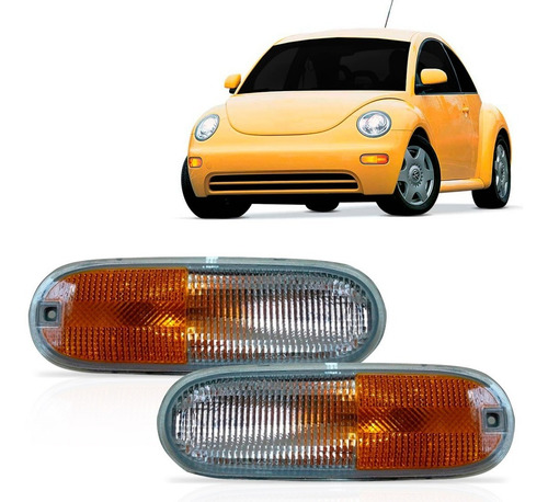 Par Lanterna Dianteira Sinaleira New Beetle 98 99 00 01 02