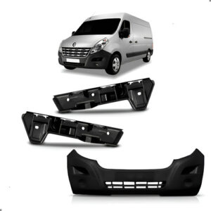 Parachoque Para Master 2013 2014 A 2022 Dianteiro 1a Linha  Preto