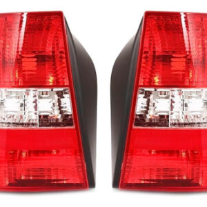 Par Sinaleira Traseira Parati G3 99 00 01 02 Bicolor Fase 2 Vermelho