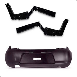 Parachoque Traseiro Para Agile 2009 A 2014 C/guias 1a Linha