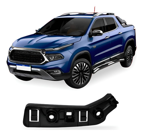 Suporte Guia Toro 2023 A 2025 Parachoque Dianteiro Direito