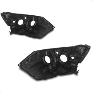 Par Carcaça Farol Dianteiro Para Honda Hrv 2019 A 2021