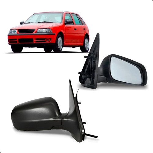 Par Retrovisor Externo Para Gol G3 G4 1999 A 2008 Com Pisca
