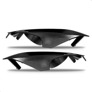 Par Moldura Milha Ranger 2017 2018 2019 Com Furo Preto Ambos Lados