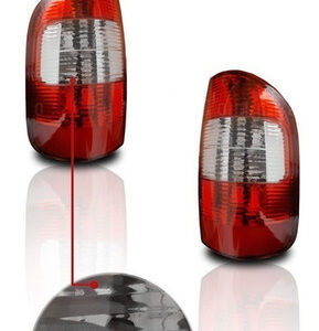 Par Sinaleira Traseira S10 2001 A 2010 Fume Gm Vermelho