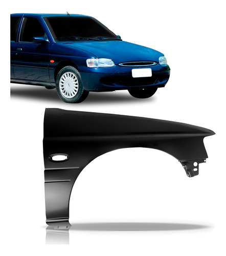 Paralama Escort Zetec 1997 1998 1999 2000 2001 2002 Direito Direito