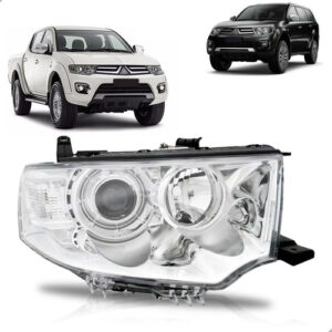 Farol Para Mitsubishi L200 Triton 12 13 14 15 2016 1ª Linha Esquerdo/motorista