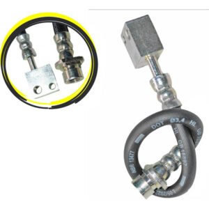 Flexivel De Freio Traseiro 295mm City Fit 09 Em Diante