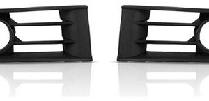 Kit Grade Polo 03 A 06 Superior + Spoiler + Molduras C/ Furo Preto