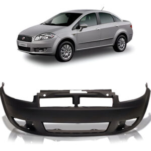 Parachoque Dianteiro Fiat Linea 2007 A 2011 1a Linha  Preto
