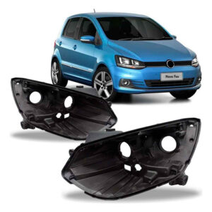 Par Carcaça Farol Para Vw Fox 2015 2016 2017 2018 A 2022