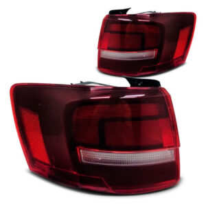 Par Lanterna Traseira Jetta 2015 2016 Fume Sem Led Canto Esquerdo