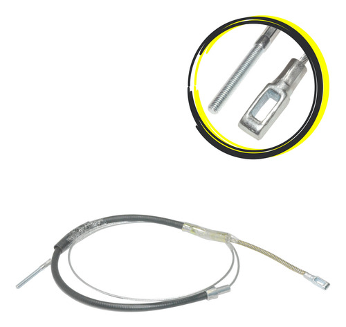 Cabo De Freio De Mao Fusca 1300l 1500 1600 70 Em Diante