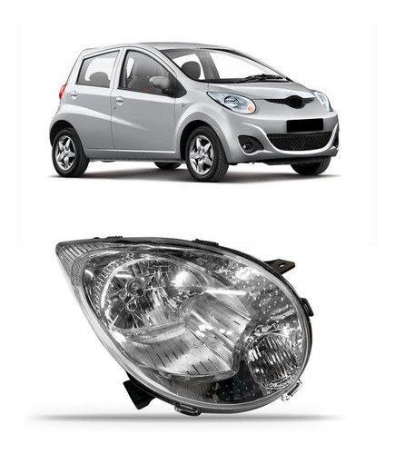 Farol Jac J2 2010 A 2014 Manual 1ª Linha Direito/passageiro