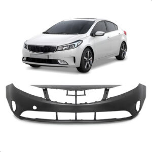 Parachoque Dianteiro Para Kia Cerato 2017 A 2019 C/furo Novo Preto