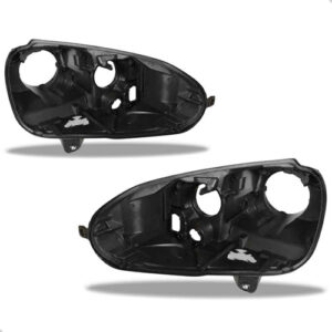 Par Aro Carcaça Farol Vw Jetta 2007 2008 2009 2010