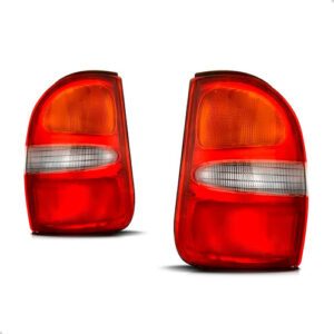 Par Sinaleira Traseira Besta Gs 1998 A 2004 Tricolor