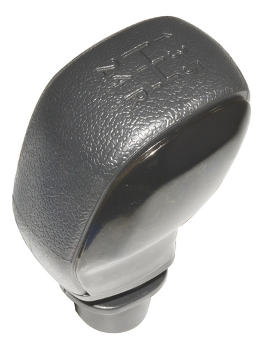 Manopla Preta Acabamento Cromado 208 2014 A 2020 Preto