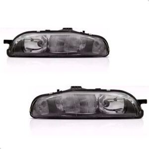 Par Farol Para Fiat Marea 1997 1998 A 2003 Fume Raiado Direito