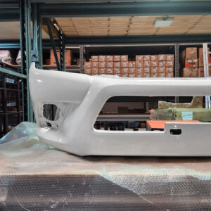 Parachoque Dianteiro Hilux 2016 A 2018 Cabine Simples Avaria Branco