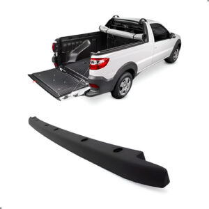 Friso Para Strada Adventure 2013 A 2017 Tampa Traseira Preto