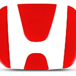 Aplique Emblema Grade Civic 07 A 11 Fit 09 A 14 Vermelho