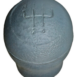 Manopla 5 Marchas Cinza Clio Preto